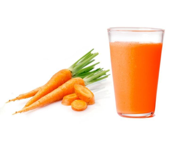 Suco de cenoura limpará o corpo das crianças de parasitas