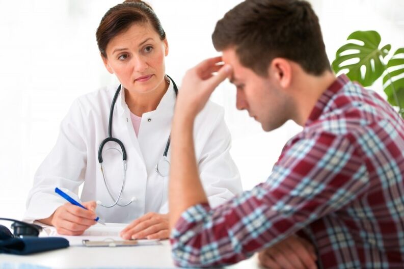 consulta com um especialista em parasitas no corpo