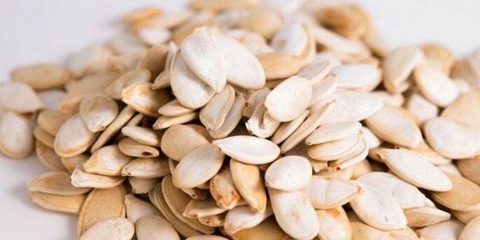 sementes de abóbora para remover vermes